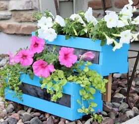 s 12 cutest garden ideas to try this spring, Tiered Crate Planter