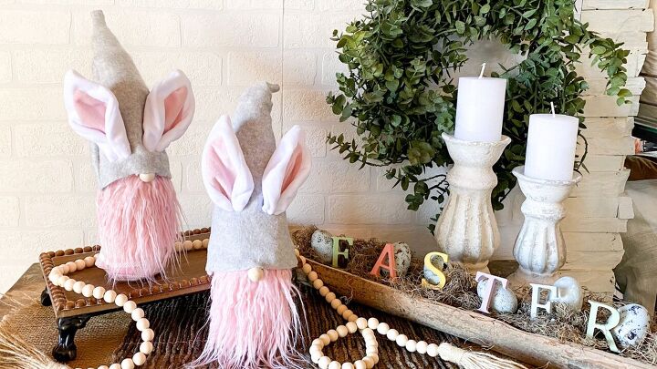 15 adorables ideas de decoracin de pascua que todo el mundo est copiando este ao, Gnomo Conejo de Pascua