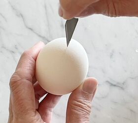 how to blow an egg out