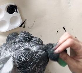 faux cement paint technique