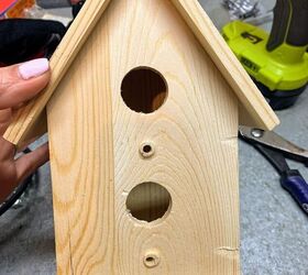 birdhouse spring decor idea