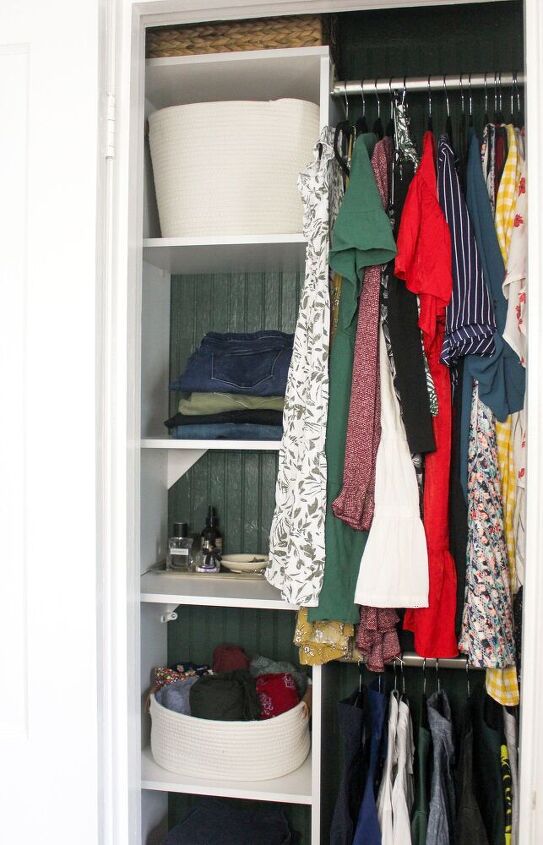 a quick weekend closet makeover with closetmaid