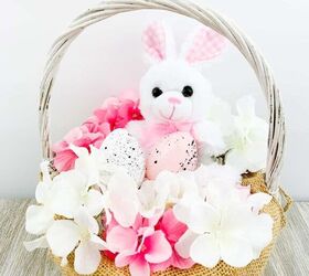 easy diy easter flower basket 2 ways dollar store craft
