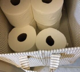 15 formas creativas de guardar tus rollos de papel higinico abastcete, C mo organizar el armario del ba o