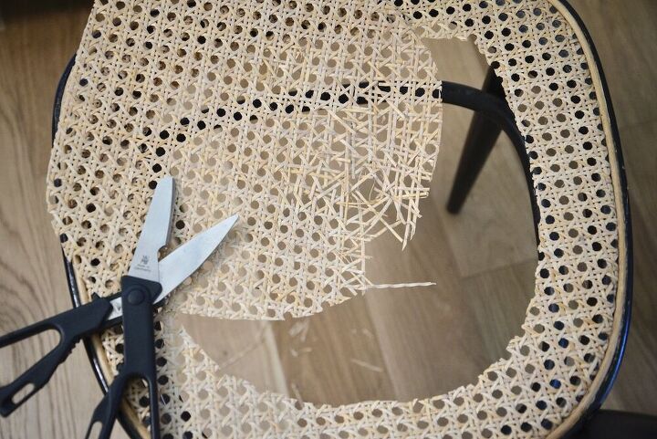 repairing a cane chair seat