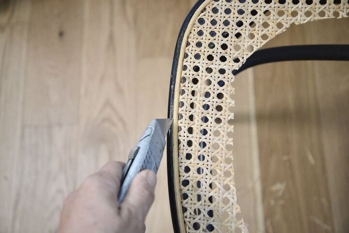 repairing a cane chair seat