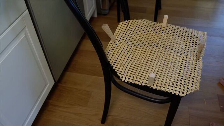 repairing a cane chair seat