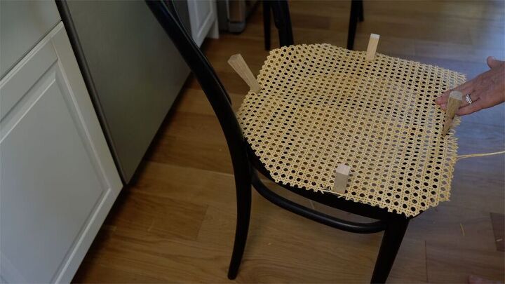 repairing a cane chair seat