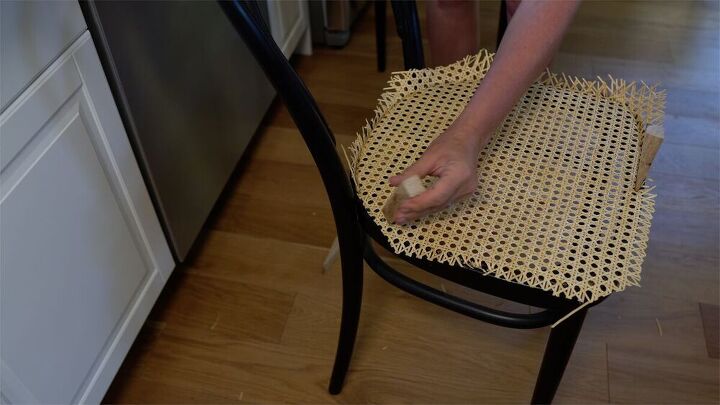 repairing a cane chair seat