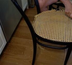 repairing a cane chair seat