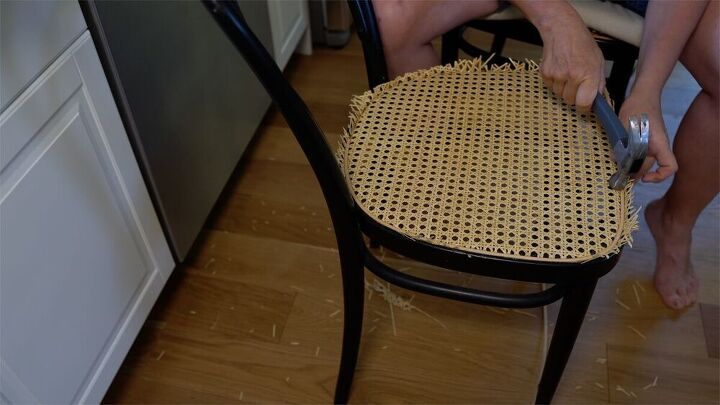repairing a cane chair seat