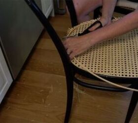 repairing a cane chair seat