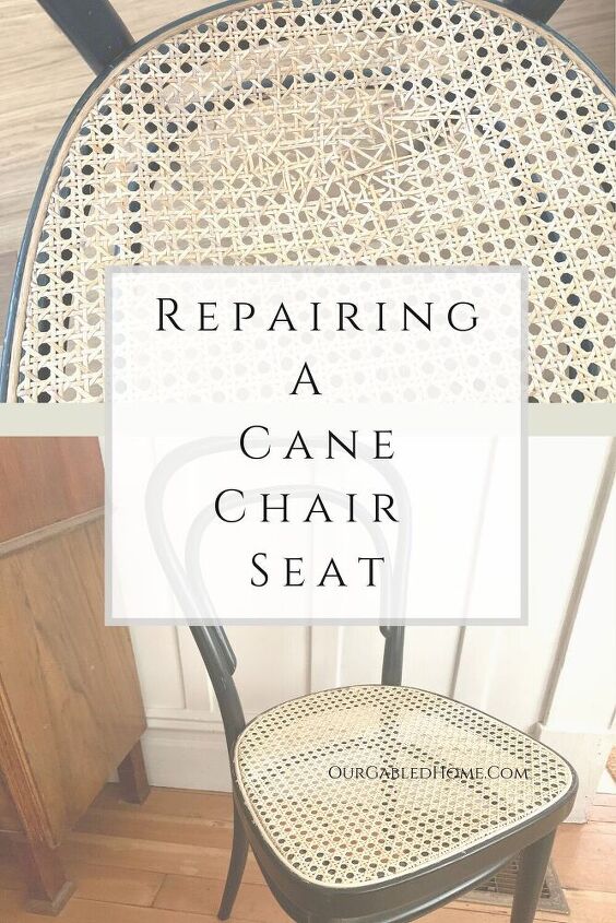 repairing a cane chair seat