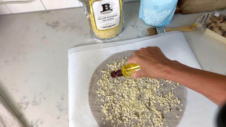 como fazer envoltrios de cera de abelha de linho