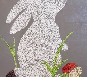 12 razones para guardar tus cscaras de huevo esta semana, Arte f cil con c scara de huevo Decoraci n reciclada del conejo de Pascua