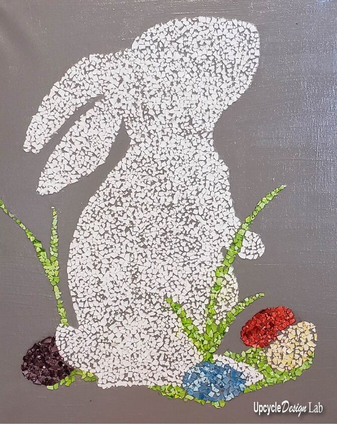 s 12 reasons to save your eggshells this week, Turn them into Easter bunny art