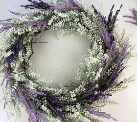 make a lavender wreath