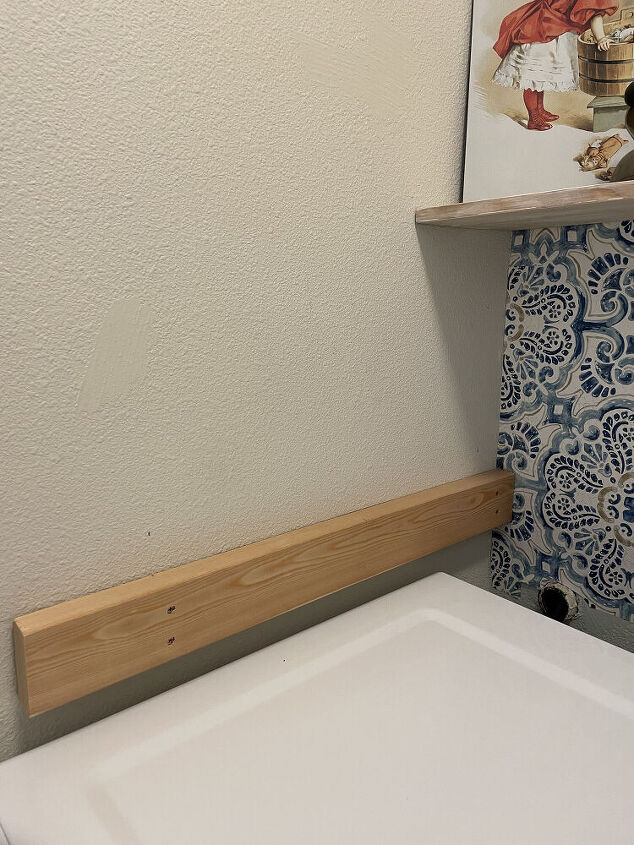 quick and easy diy laundry counter