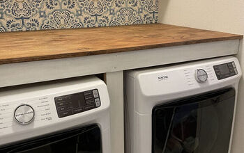 Quick And Easy DIY Laundry Counter