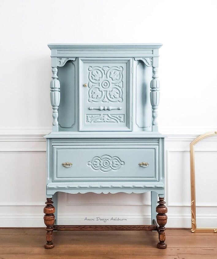 antique cabinet transformation