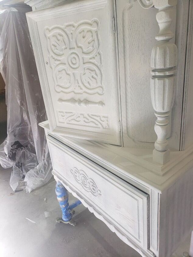 antique cabinet transformation