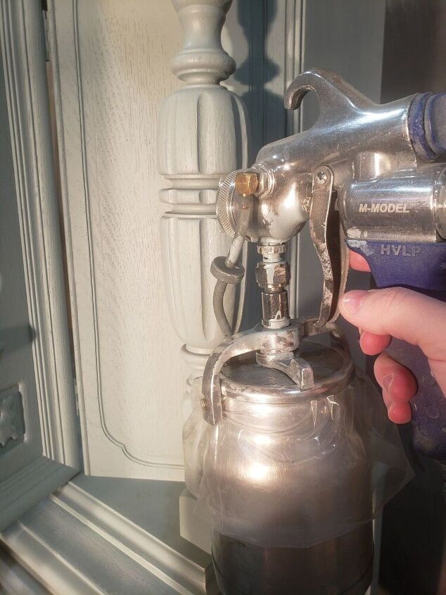 antique cabinet transformation