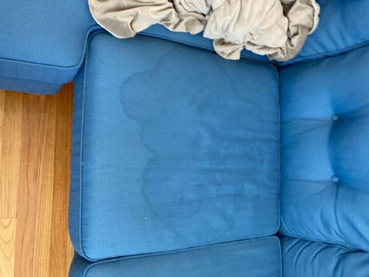 q how to remove this stain from my couch