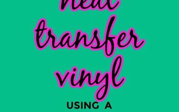  Como cortar vinil de transferência de calor usando uma Silhouette Cameo | tutorial para iniciantes