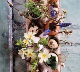 how to make an easy egg box table decoration