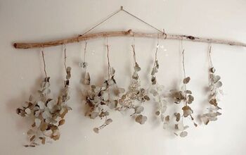 Decoração de parede de eucalipto | Faça você mesmo