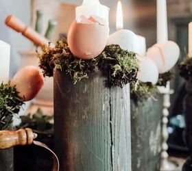 diy easter inspired candles easter table decor