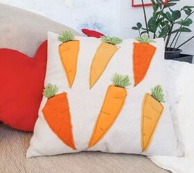 diy easter decor the carrot pillow