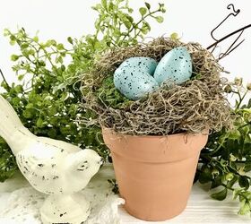 s 15 gorgeous farmhouse spring decor ideas, Bird Nest Spring Decor