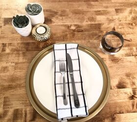Simple Dollar Store Tray/Plate Charger - The Power of Paint