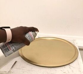 simple dollar store tray plate charger the power of paint