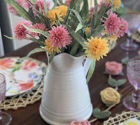 how to create an easter table