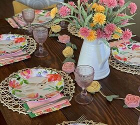 how to create an easter table