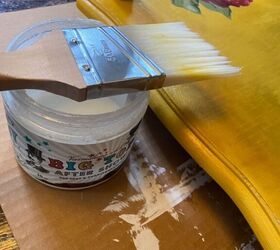 how to use paint to soften wood grain