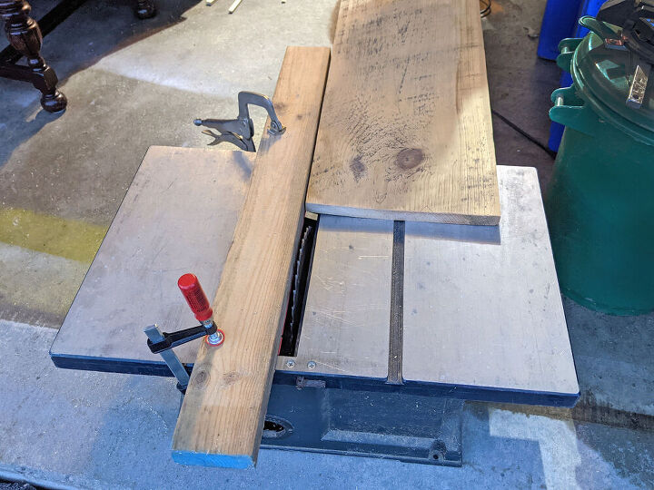 mesa de sof flutuante de madeira de barril recuperada, guarni o de 1 4 de polegada