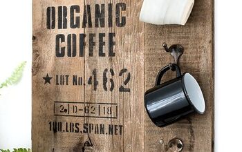  Faça a placa de café mais fácil do mundo... usando 3 tábuas incomparáveis!