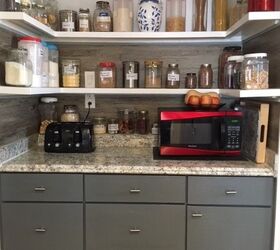a kitchen reno can really be easy on the pocketbook, The finished butlers pantry