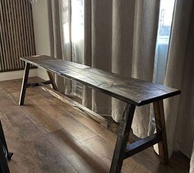 DIY How to Build Cool Rustic Wood Bench for $30