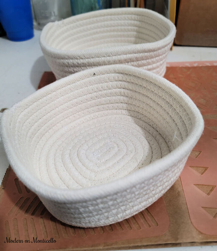 diy boho inspired rope bowls