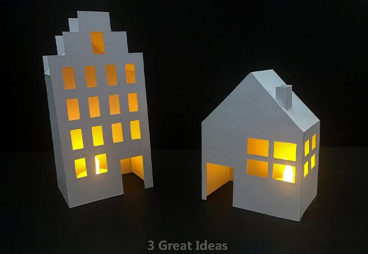 15 ideias criativas para fazer sua casa brilhar com luzes led, Decora o do quarto com casas iluminadas DIY