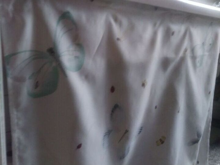 q what can i do under the counter to cover up my bathroom supplies