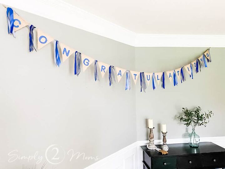 how to make a burlap banner in 5 easy steps