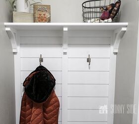 how to make a simple mudroom bench you need to see