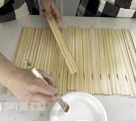 Why we're definitely buying a pack of paint stirrers after seeing her countertop idea