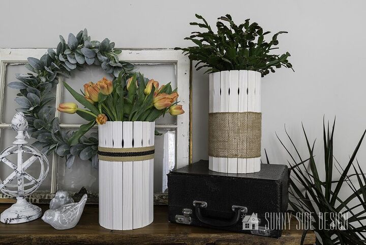 how to make a simple wooden plant pot that s super easy