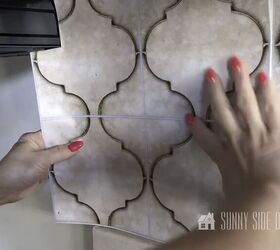 how to install an inexpensive peel and stick backsplash easily